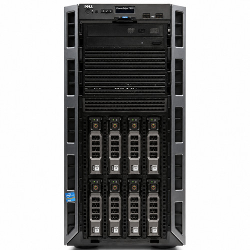 DELL T620 8 LFF Dual E5 2680 V2 128gb ram H710 iDrac enterprise tested